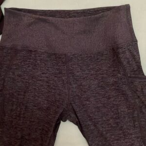 Kirkland Signature Gray Leggings High-Rise Stretchy Comfort
